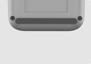 Rubber Pads for  Increased Stability