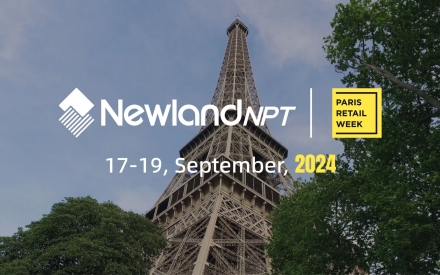 The European team from Newland NPT inviting you to join us at Paris Retail Week 2024